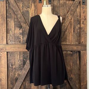 Torrid one short sleeve black top / dress Sz-2